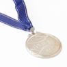 Buy cheap Silver Finish Metal Custom Softball Medals For Sports Events With Sublimation Ribbon from wholesalers