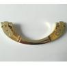 Buy cheap Zamak Coffin Accessories Metal Coffin Handles H005S Half Moon Design from wholesalers