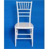 Buy cheap White Resin Chiavari Chair / Chiavary Ballroom for Party from wholesalers