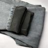 Buy cheap Soft Woven Stretch Denim Fabric With Fleece Bonded Smoky Indigo from wholesalers