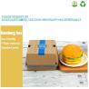Buy cheap Paper Burger Box, Corrugated Hamburg Box 300gsm Paper Fast Food Disposable Paperboard 1-6 Colors Food Pack from wholesalers