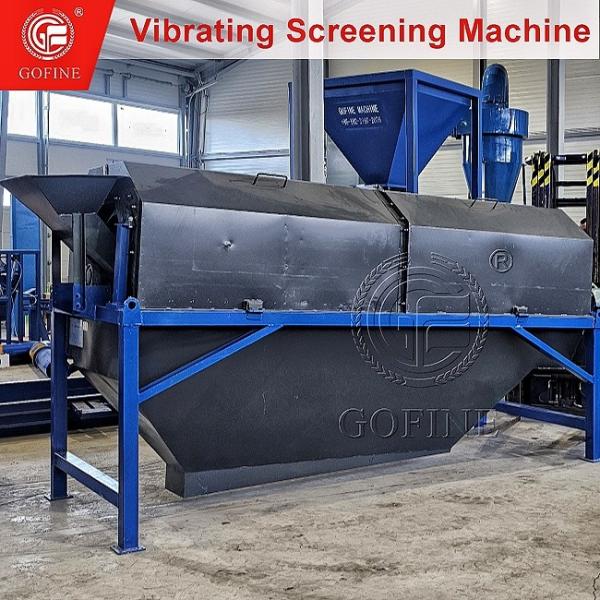 Buy cheap Mobile High-speed Chemical Organic Fertilizer Production Line Screening Particle Vibration Screening Equipment from wholesalers