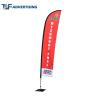 Buy cheap Feather Advertising Sail Signs , Teardrop Advertising Banners Robust Pole Weather Resistant from wholesalers