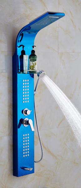 Buy cheap Wall Mounted Shower Tower Waterfall Stainless Steel Modern Shower Panel from wholesalers