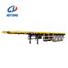 Buy cheap 20ft 40ft Container Transport Flat Bed Trailer 3 Axle Flatbed Semi Trailer Moving Shipping from wholesalers