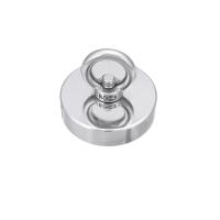 Buy cheap Axial Powerful Fishing Magnets A2 Steel Single Side With Eyebolt product