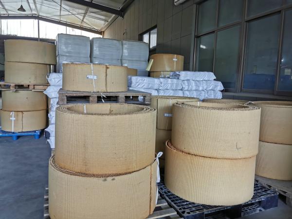 Non-asbestos Industrial Woven Brake Lining for Windlass Tractors Elevator Crane