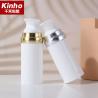 Buy cheap Custom big capacity 100ml PP airless pump bottle 1.0cc cosmetic silver gold white bottle from wholesalers