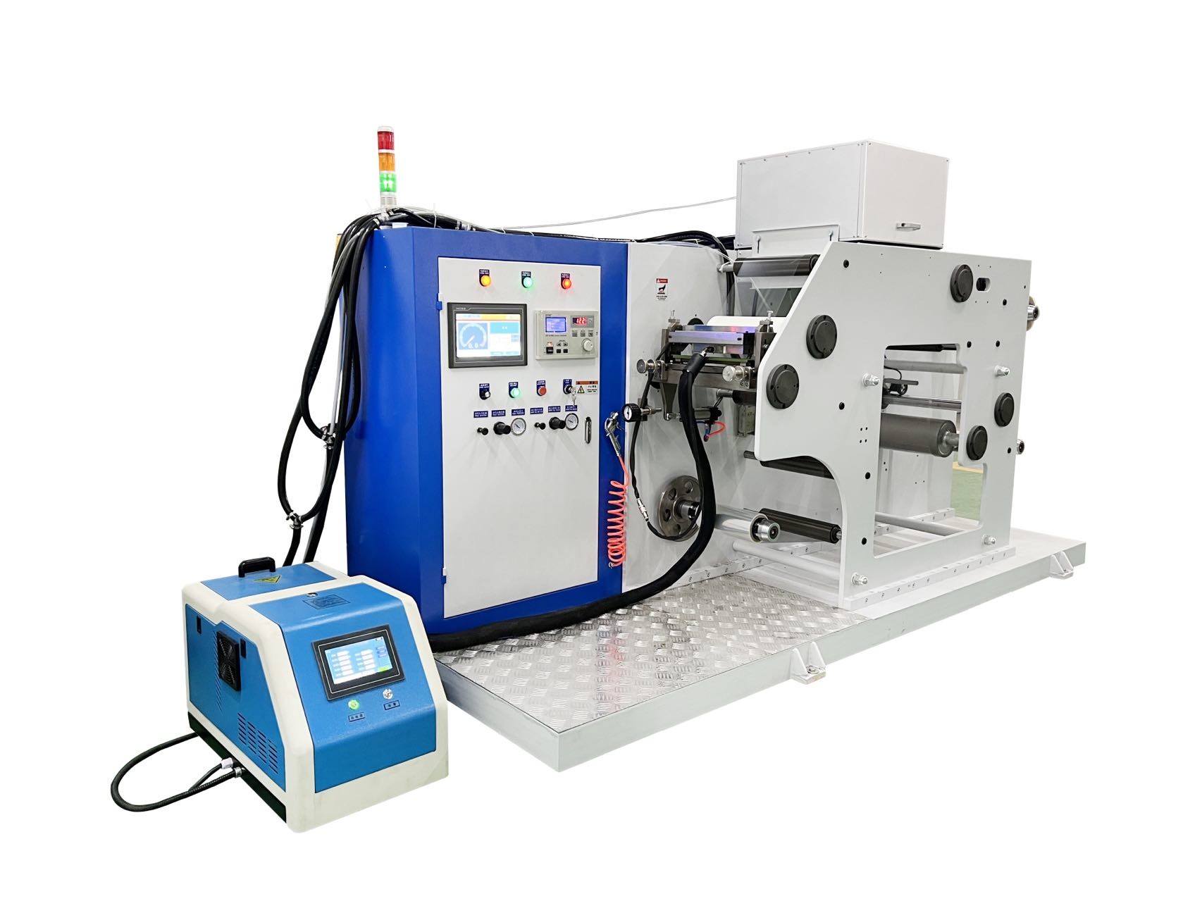 180mm Experimental Hot Melt Laboratory Coating Equipment Small Size
