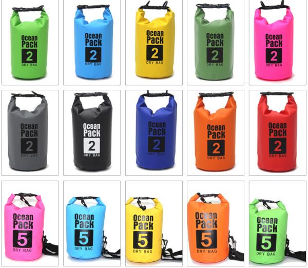 Quality 500D PVC Waterproof Sports Bag 10l Dry Bag For Clothes for sale
