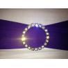 Buy cheap spandex chair sash with buckle from wholesalers