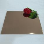 hot sale mirror stainless steel sheet 201 8k finish size 1219*2438 mm factory