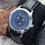 Business Style Meteorite Watches 35mm Stainless Steel Miyota Quartz Movement