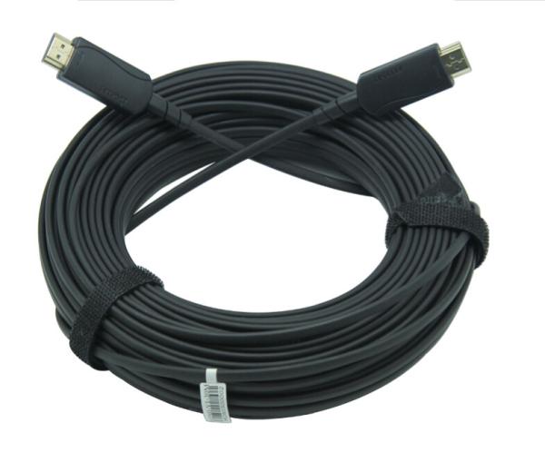 Buy cheap 15 meter 4K@60Hz HDMI 2.0 AOC fiber optic cable from wholesalers