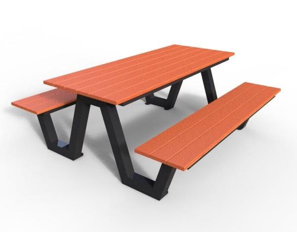 Buy cheap Customized Wooden Outdoor Picnic Tables And Bench For Patio Garden Street from wholesalers