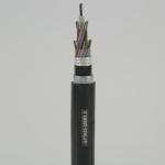 Direct buried steel tape armored 12 96 core fiber optic cable price per meter