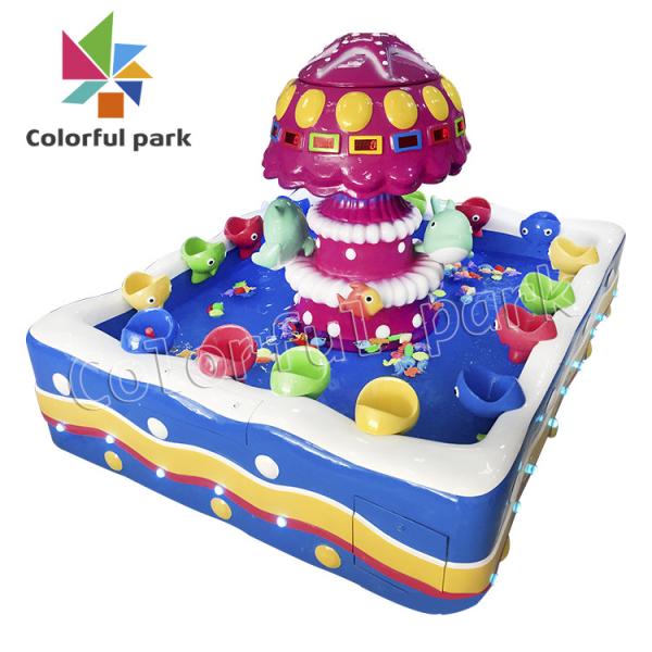 Buy cheap Indoor Children's video game cabinets fish catching arcade game machine playground equipment from wholesalers