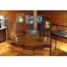 Buy cheap 3D Transparent Holographic Projection Film 45° Angle High Light Transmittance For Shop Window Display Advertising from wholesalers