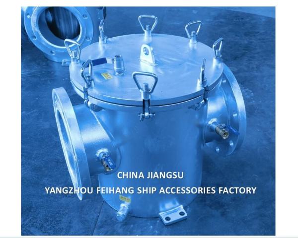 Buy cheap STRAIGHT THROUGH TYPE SEA WATER STRAINERS MODELAS200 CB/T497-1994 SZIE-8"-DN200 CARBON STEEL BODY STAINLESS STEEL FILTER from wholesalers