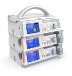 Multiple channel price infusion syringe pumps workstation