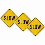 Aluminum Reflective Custom Warning Road Board Caution Safety Traffic Signs