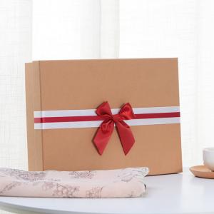 Wholesale Festival Rigid Paper Gift Box With Bowknot For Women'S Lingerie Underwear from china suppliers