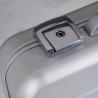 Buy cheap Lockable Silver Aluminum Attache Case Fabric Lining 410 X 300 X 88mm from wholesalers