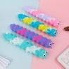 Buy cheap Silicone Retractable Pencil Case Cartoon Kawaii Expandable Stand School Stationery Box School Supplies Christmas Gifts from wholesalers
