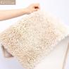 Buy cheap Non Skid Quick Soak Beige Tufted Bath Mat Tonal Stripe Design from wholesalers