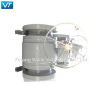 Buy cheap Forged Steel A105 Gearbox Ball Valve 16 Inch Class 600 ASTM a105 product