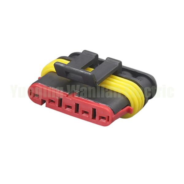 282089-1 5 Pin Automotive Connector Female Auto Waterproof Wire Connectors 1.8