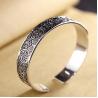 Buy cheap Retro Sterling Silver Cuff Bangle Bracelet for Men and Women (XH056470W) from wholesalers