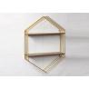 Buy cheap Multifunction Storage Metal And Wood Display Shelves from wholesalers