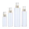 Buy cheap Wholesale 120ml 200ml 250ml 500ml Round Cosmetic Body Mist Atomizer Plastic Spray Lotion Gold Top Bottle For Cleaning from wholesalers