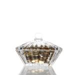 Carnival Crafted Glass Candy Dish Of Quality Lead Free Brilliant Transparent