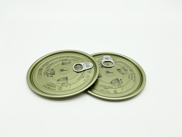 Buy cheap Recyclable Tin Can Lids Environmental Friendly Food Safety lacquer for dry food from wholesalers