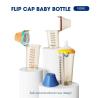 Buy cheap One Click Flip Cap Baby Bottle Anti Colic BPA Free 180 Ml Feeding Bottle from wholesalers