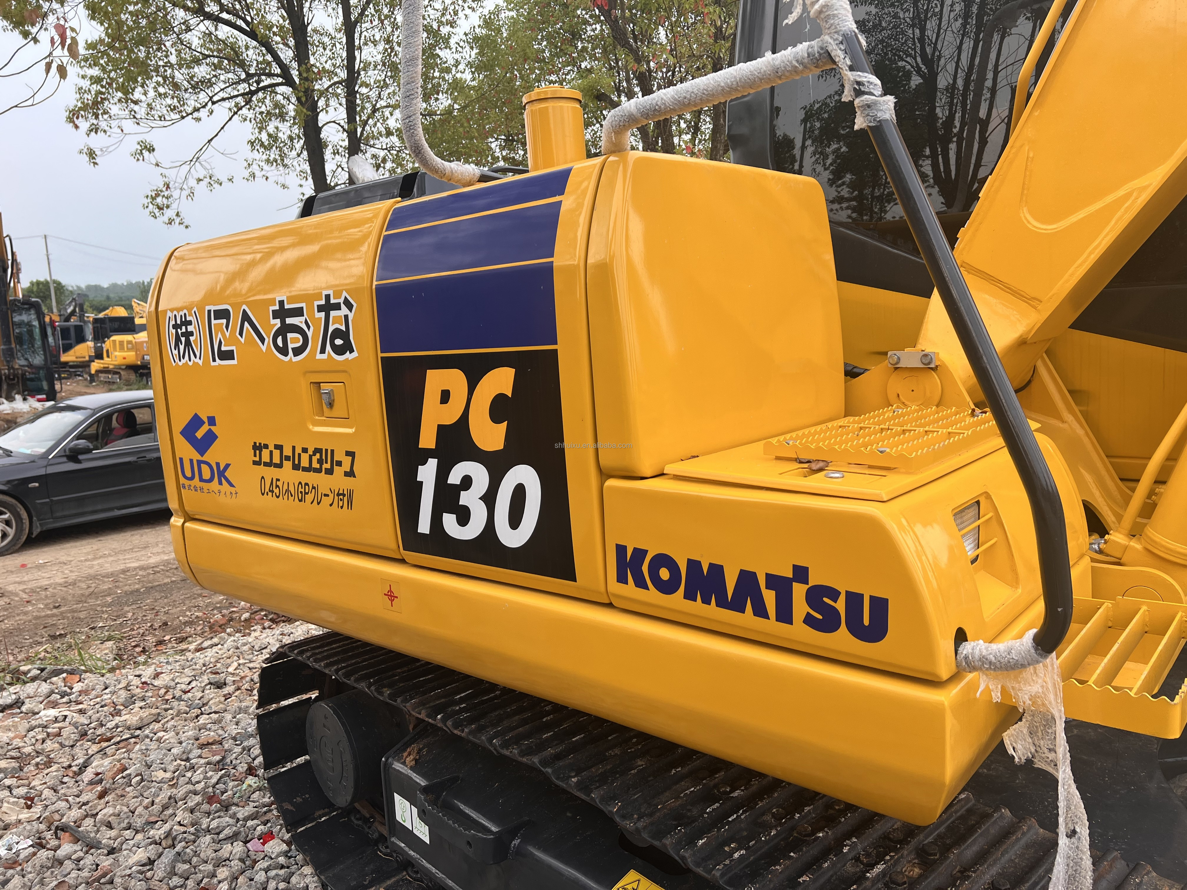 Used hydraulic crawler excavator Komatsu pc130 other construction machines secondhand excavator Komatsu pc130 cheap price