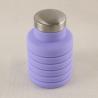 Buy cheap Custom Logo Silicone Water Bottle Foldable For Outdoor Carrying from wholesalers