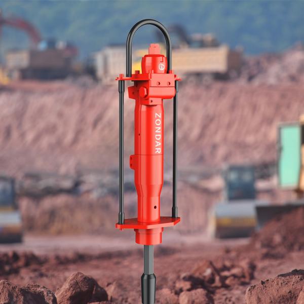 Buy cheap compact structure Hand Held Hydraulic Post Driver Light Weight 28.2kg from wholesalers