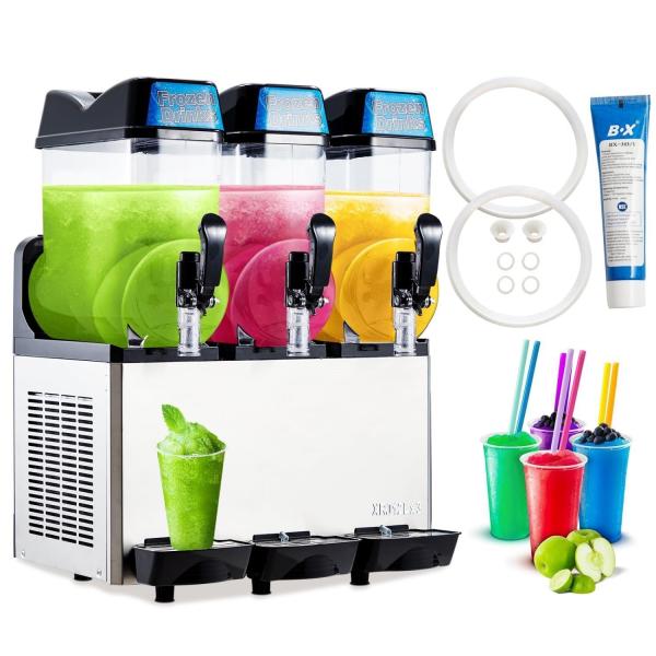 Buy cheap 3 tanks 12L Slush Machine / Granizadora / Cremoladera from wholesalers