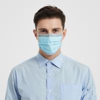 Buy cheap High Breathability Blue Face Mask Disposable Non Woven Face Mask product