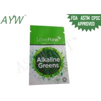 Buy cheap VMPET Green Plastic Bag Food Packaging , Food Grade Bags For Food Packaging product
