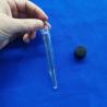 Buy cheap Customized Fused Silicon Clear Quartz Glass Tube Reactor With Belt Grinding Mouth from wholesalers