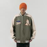 BEIANJI OEM Long Sleeve Baseball Varsity Jackets Plain Blank Letterman Jackets