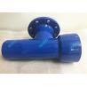 Buy cheap High Pressure Socket Spigot Tee Cement Mortar Lining With Flanged Branch from wholesalers