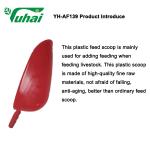 Plastic Thickening Feeding Hopper 16.5x6 Size Feed Scoop Pet Feed Spoon/Goat