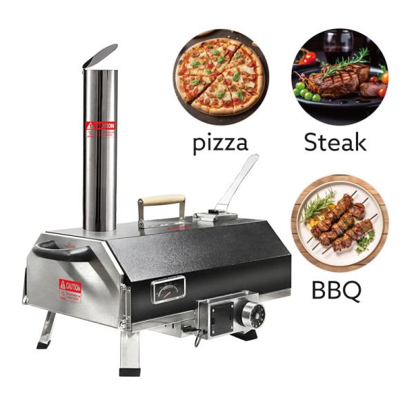 Buy cheap Outdoor Pizza Oven Wood Fired Toasters Pizza Ovens Authentic Stone Baked Pizzas For Backyard Camping from wholesalers