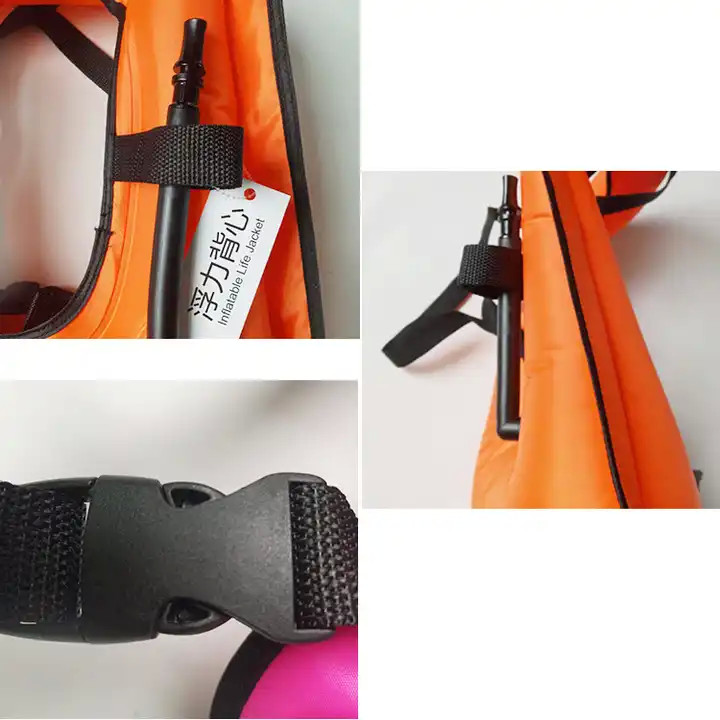 Adult Inflatable Life Jacket For Safety Boating Swimming Surfing