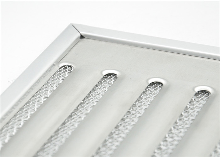 Aluminum Mesh Kitchen Commercial Vent Hood Filters Panel Structure